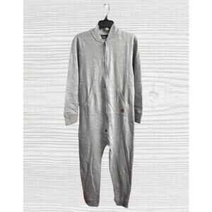Moosejaw Bed to Bar Jumpsuit Heather Gray Unisex XS Short New With Tags $70